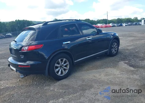 2006 Infiniti Fx35 z USA, uszkodzony, nr VIN JNRAS08WX6X201458